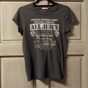 Juicy couture short sleeve tea shirt
